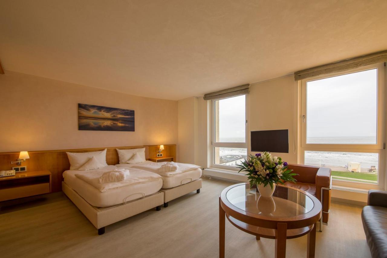 Michels Strandhotel Germania นอร์เดอร์ไน ภายนอก รูปภาพ