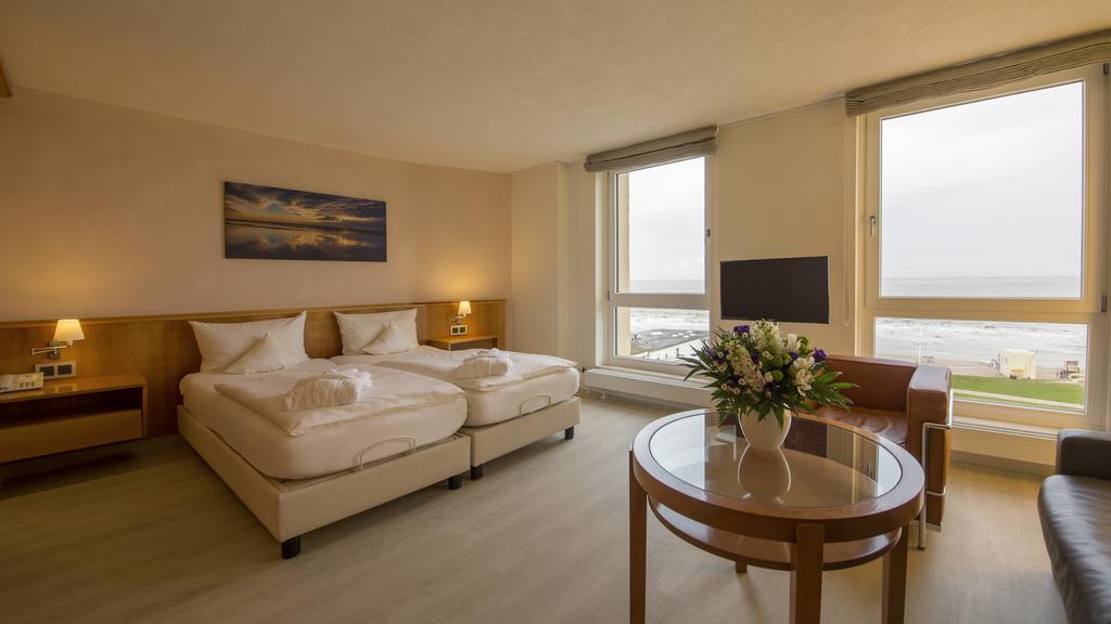 Michels Strandhotel Germania นอร์เดอร์ไน ภายนอก รูปภาพ