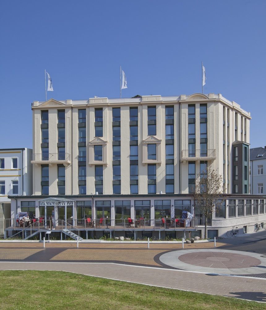 Michels Strandhotel Germania นอร์เดอร์ไน ภายนอก รูปภาพ